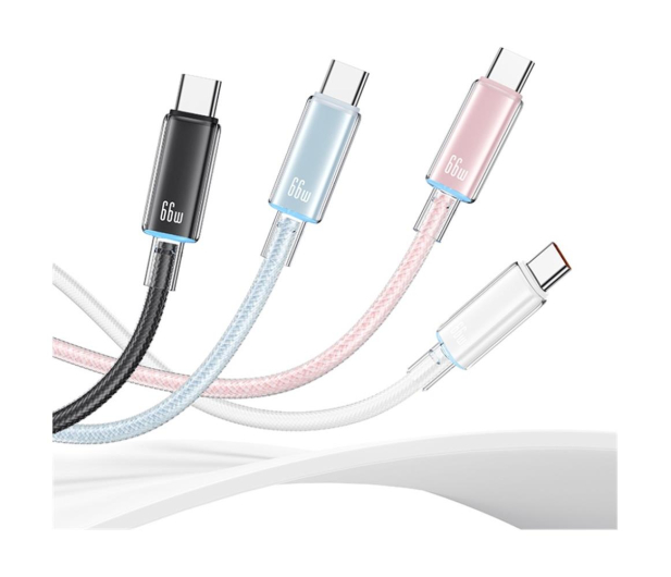 USAMS Kabel US-SJ658 6A USB-A do USB-C 1,2m niebieski - 1569070 - zdjęcie 3